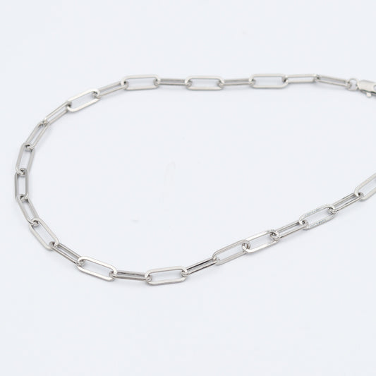 CHOCKER ESLABONES SILVER